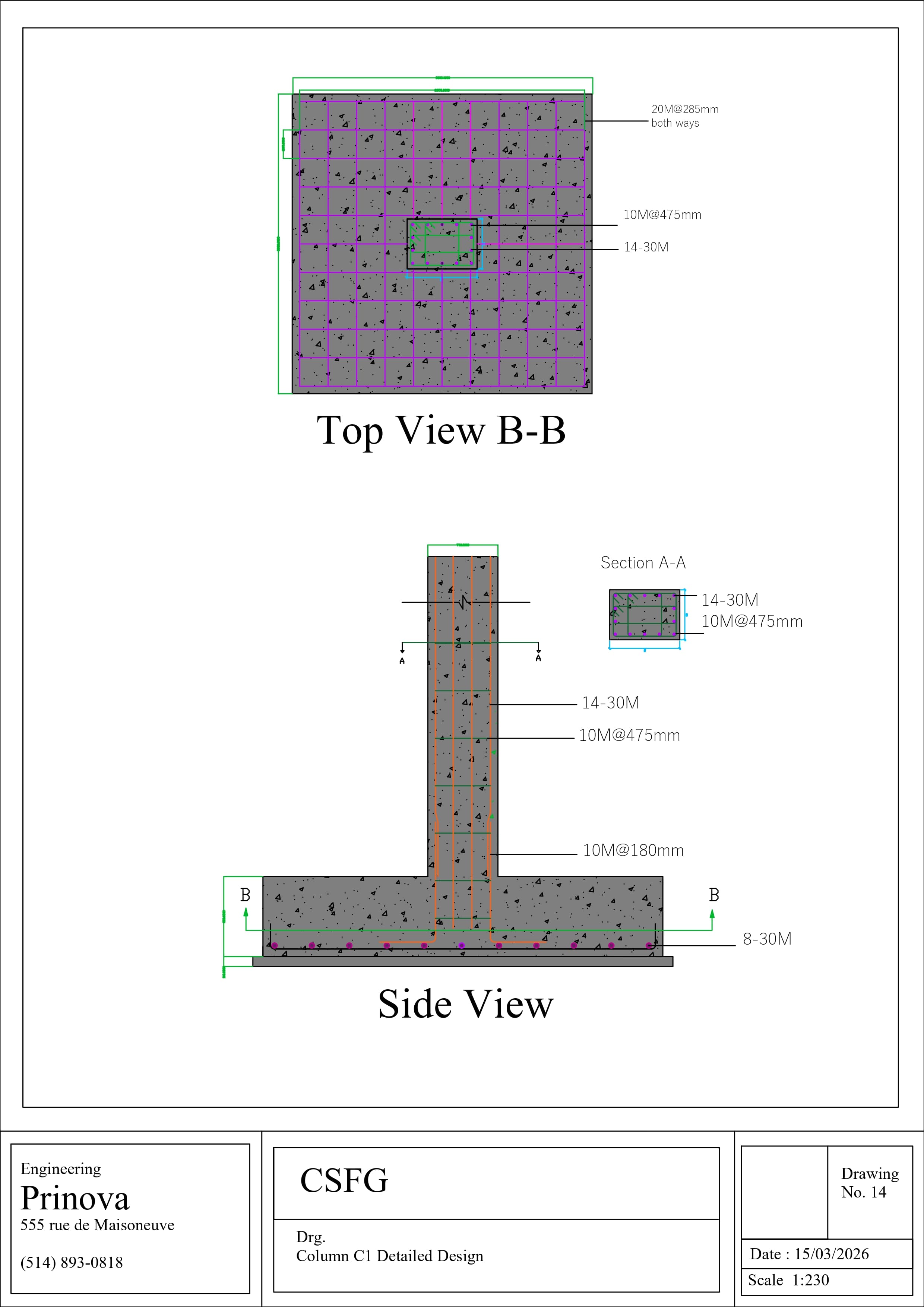 Floor Plans sheet 14
