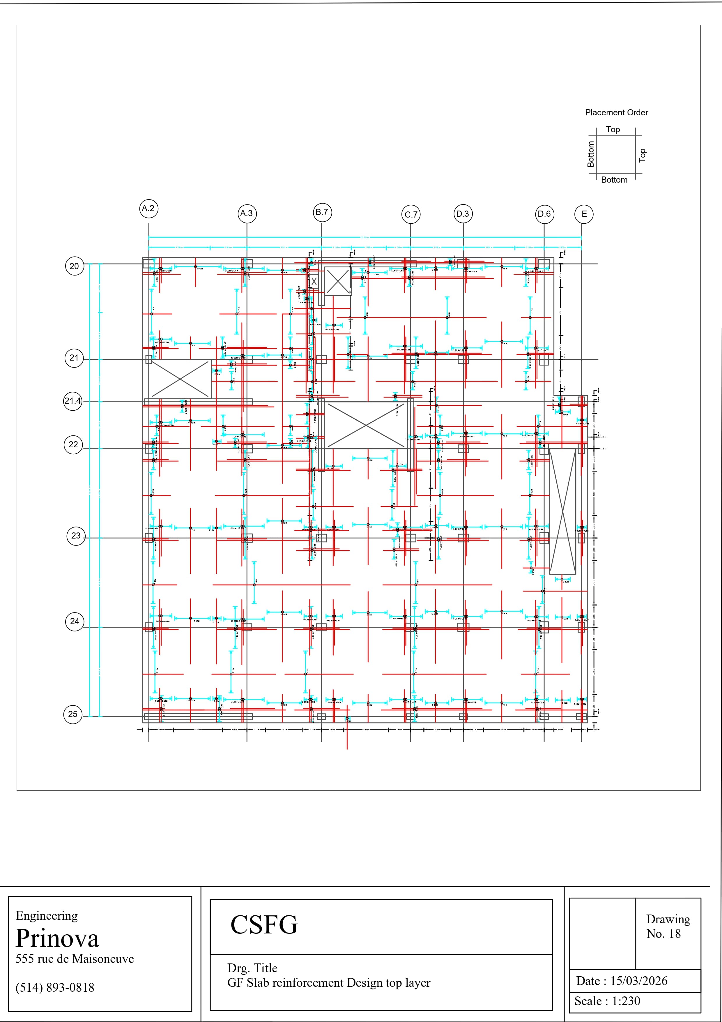 Slab Reinforcement Drawings sheet 4
