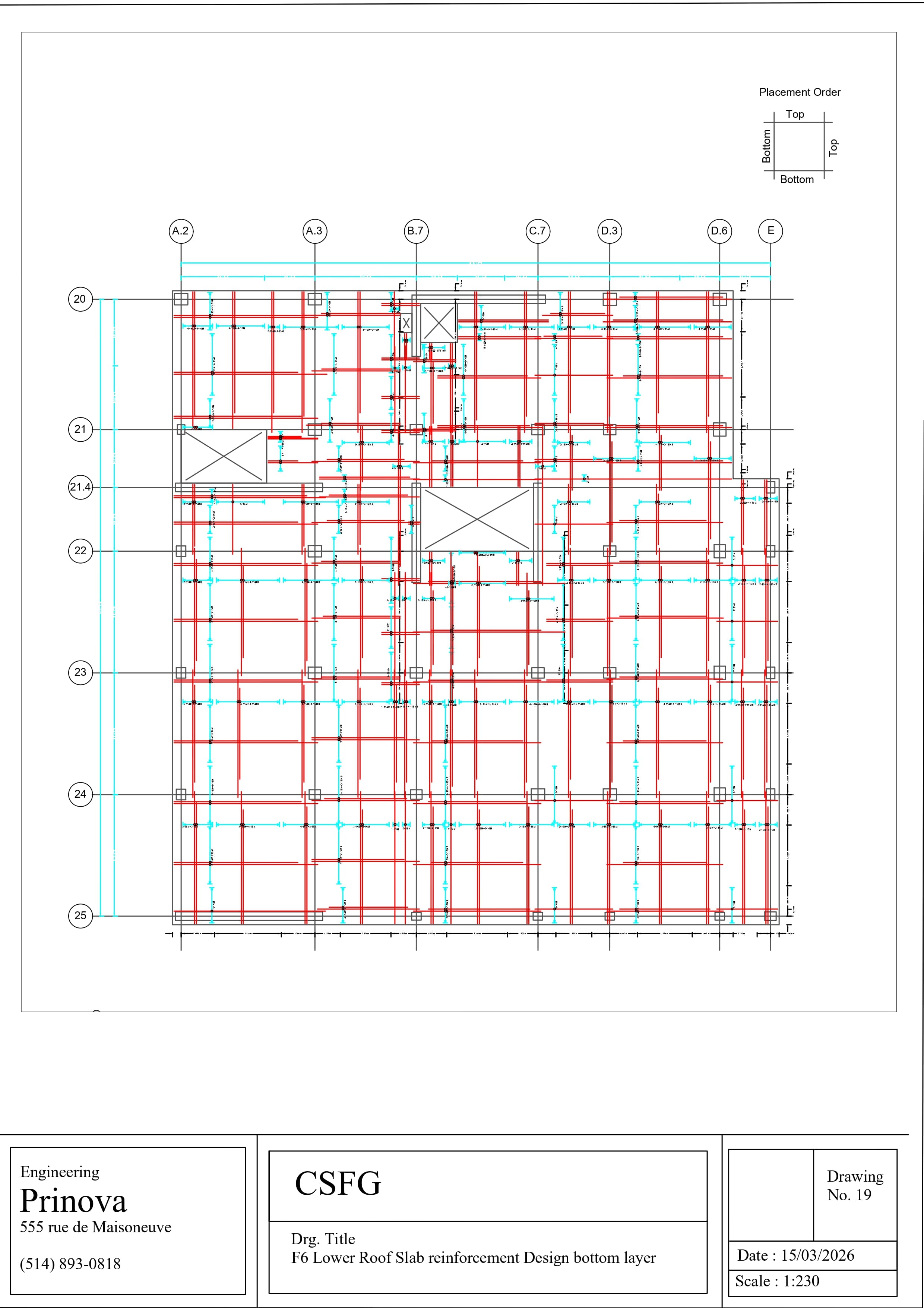 Slab Reinforcement Drawings sheet 5